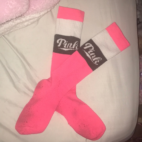Bright PINK socks - Picture 2 of 2